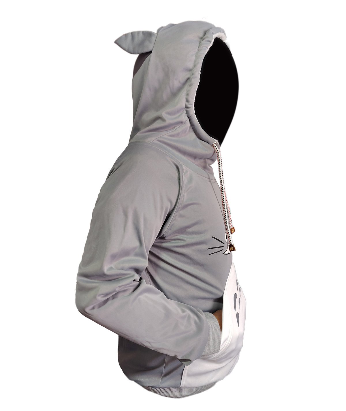 Buzo totoro Hombre color gris (1)