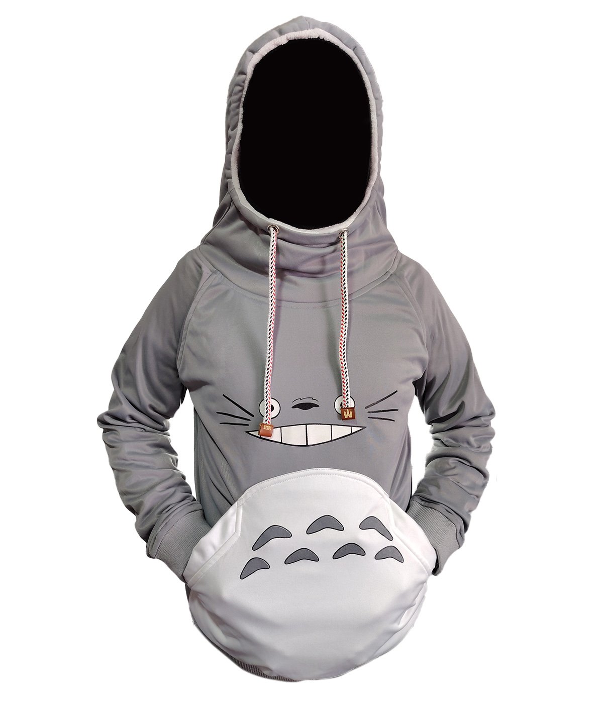 Buzo totoro Hombre color gris (3)