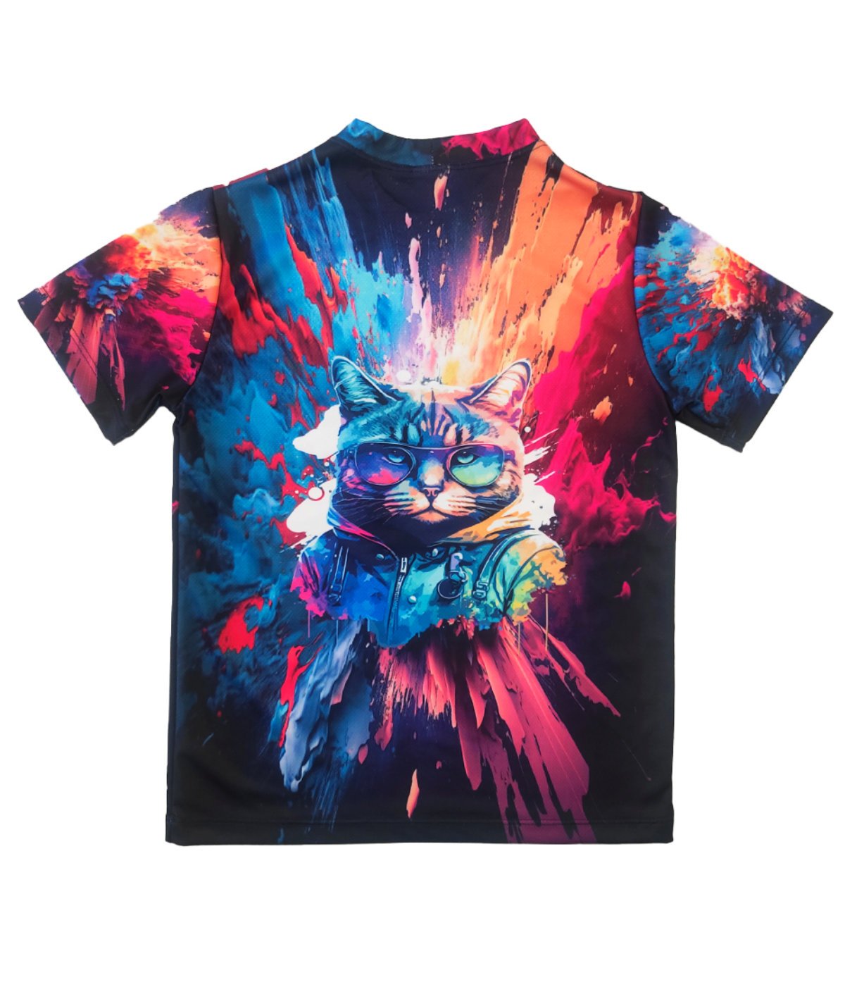 Camiseta Gato niño espalda