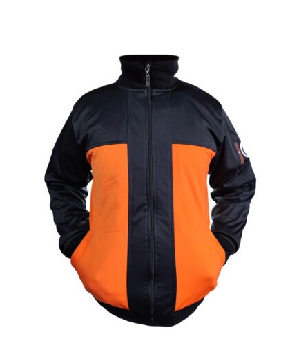 Chaqueta Chaqueta Replica Naruto Uzumaki Naruto Shippuden naraja negro