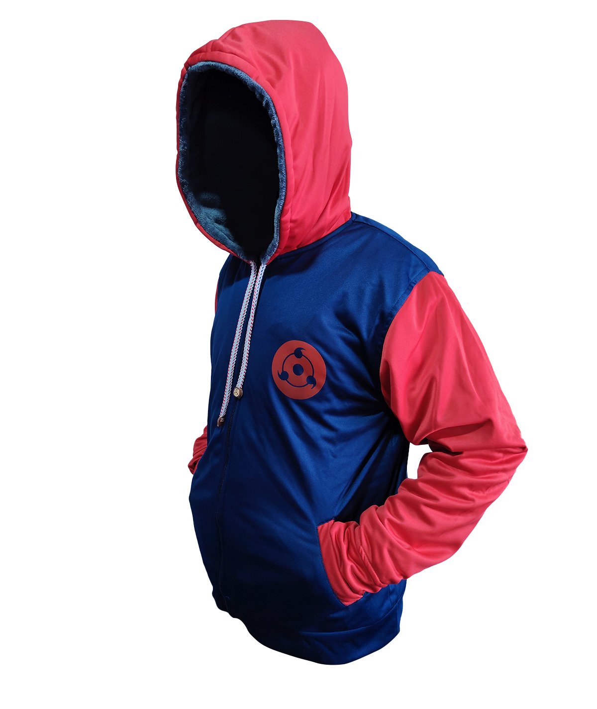 chaqueta forrada Naruto Shippuden Sasuke Uchiha Sudadera hombre (1)