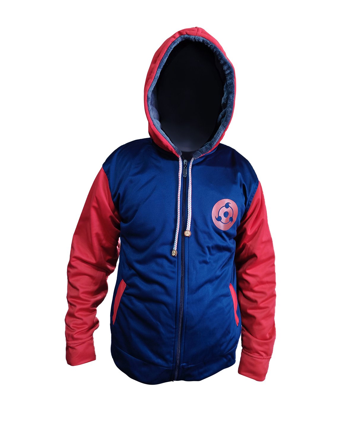 chaqueta forrada Naruto Shippuden Sasuke Uchiha Sudadera hombre (2)