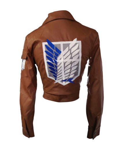 Chaqueta Cosplay Del Anime Shingeki No Kyojin Attack Titan -mujer
