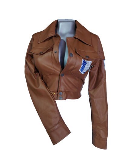 Chaqueta Cosplay Del Anime Shingeki No Kyojin Attack Titan -mujer