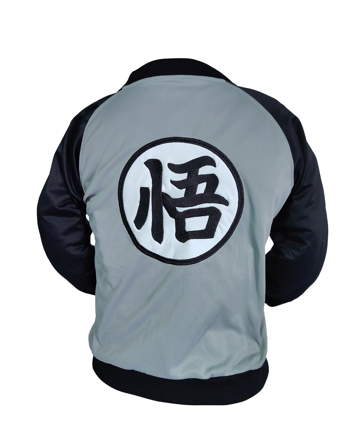 Chaqueta Dragon Ball color gris hombre (1) Chaqueta Dragon Ball color gris